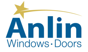 Anlin Windows and Doors logo with gold star